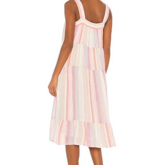 Amaya Mini Dress in Juliette Stripe - Picture 3 of 4